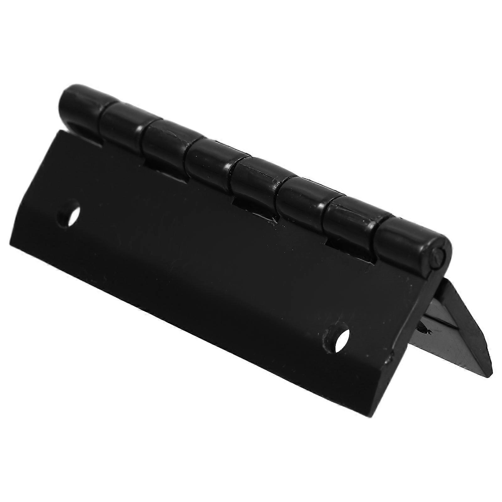 Black Acrylic Folding Hinge for Decorative Use with Sleek Design