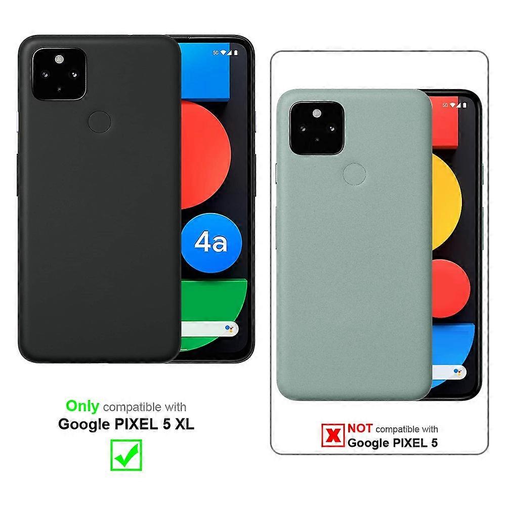 Google PIXEL 5 XL Case - Protective Case with Stand Function and Card Slot
