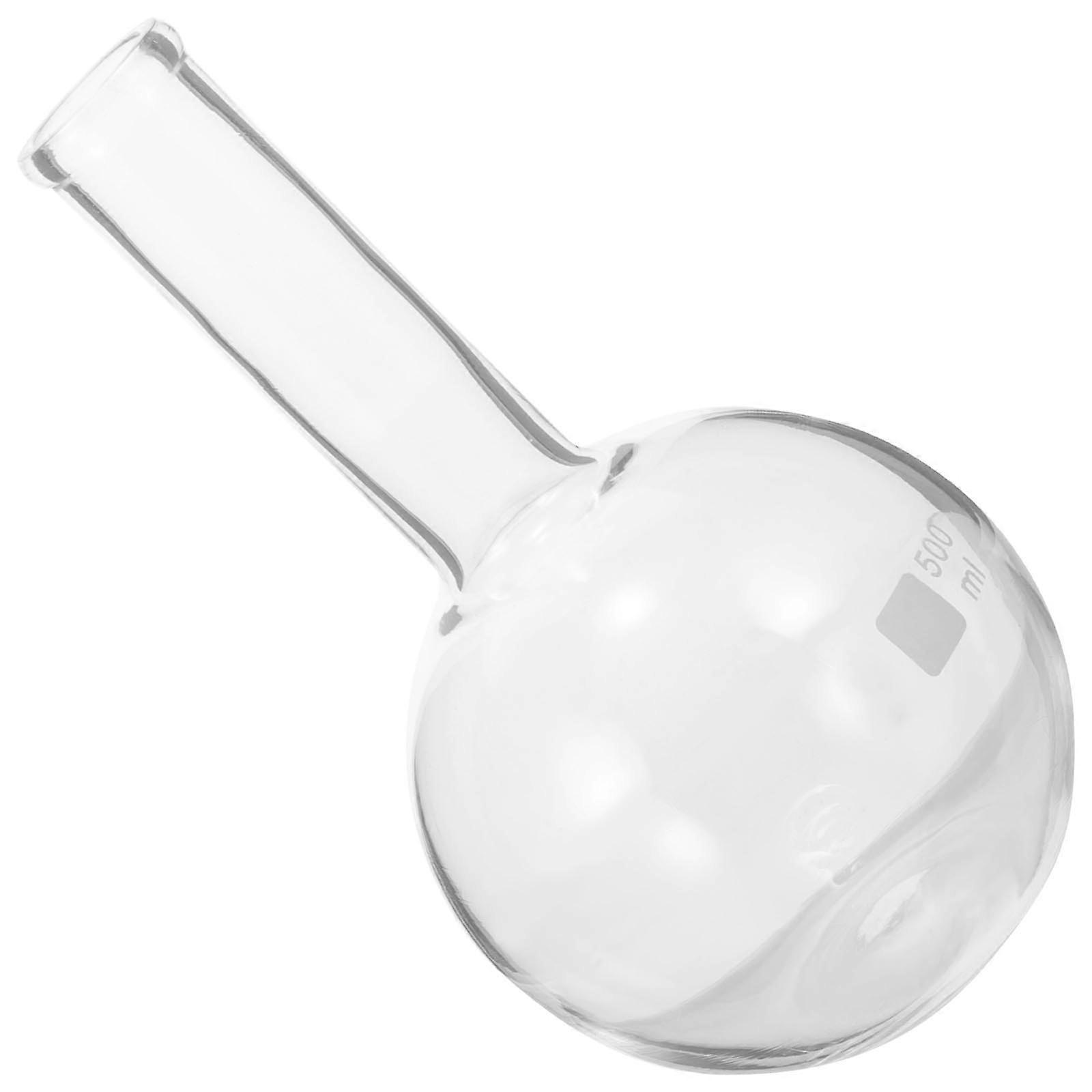 Transparent Glass Flask for Storage Use Laboratory Experiment Scientific Jar