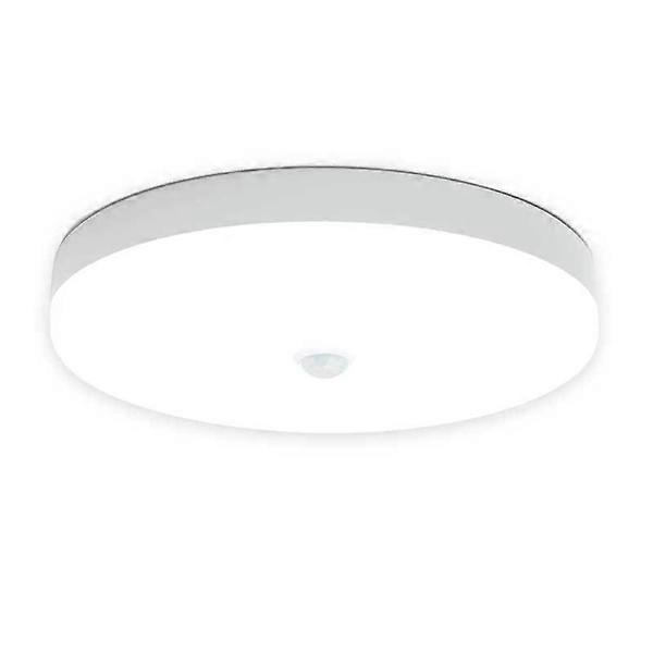 Motion Sensor LED Ceiling Light 12W 6500K, IP56 Waterproof Round