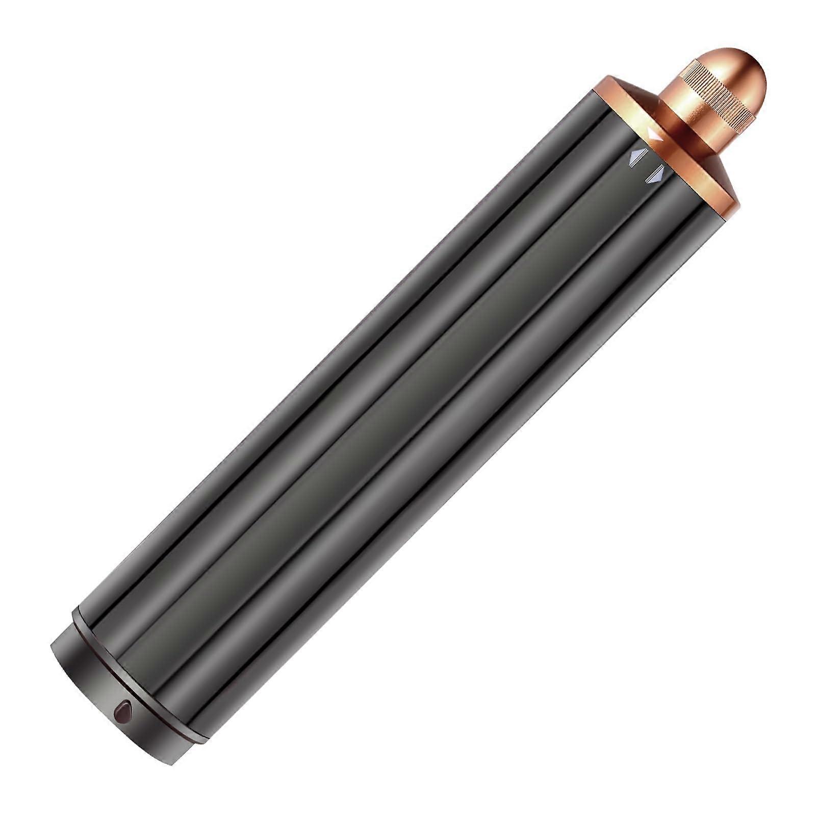 40mm Long Barrel Curling Attachment with Adjustable Curl Direction for Long Hair Gold for Dyson Airwrap