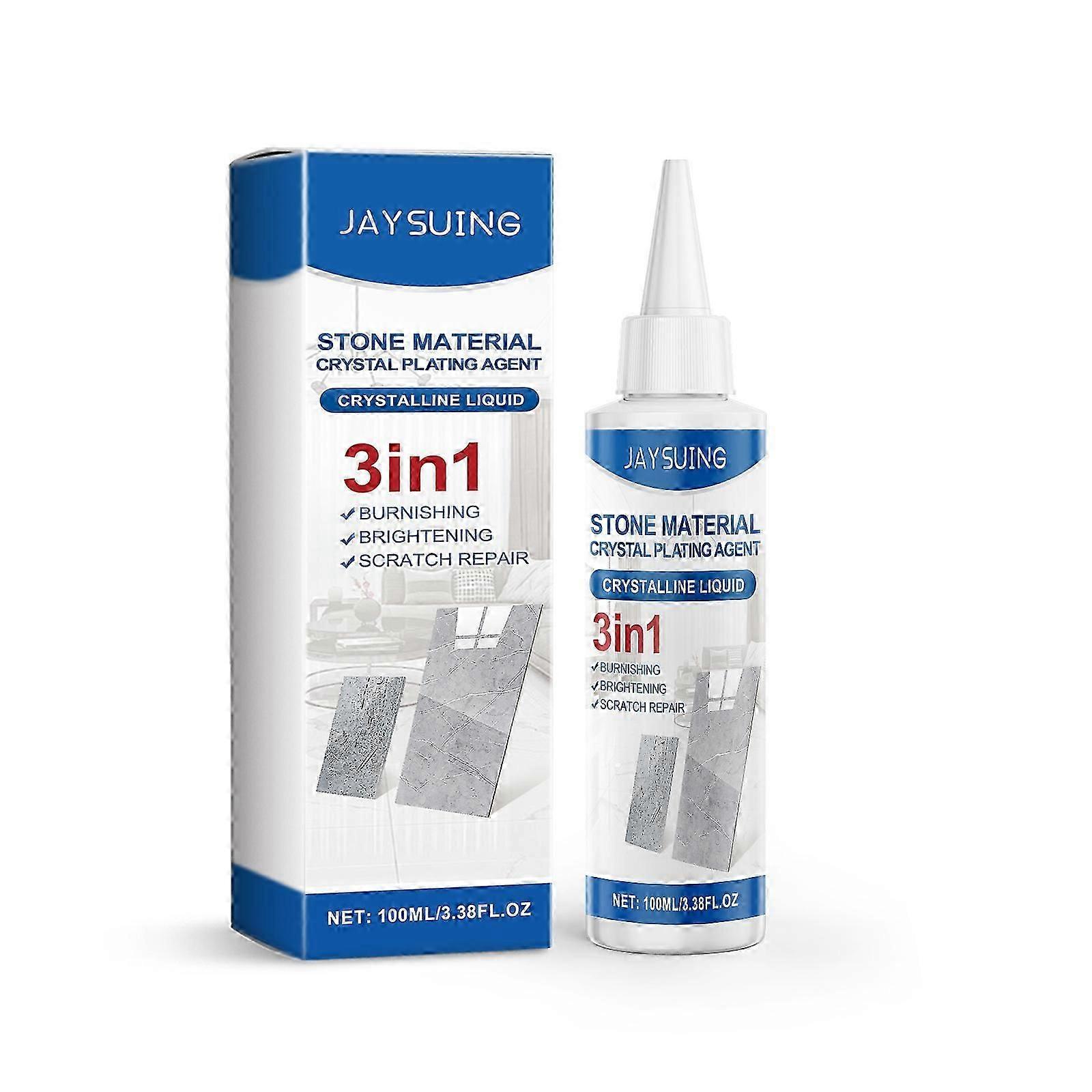 Crystal Brightening Stone Plating Agent for Marble & Tile - Easy, Long-Lasting Protection