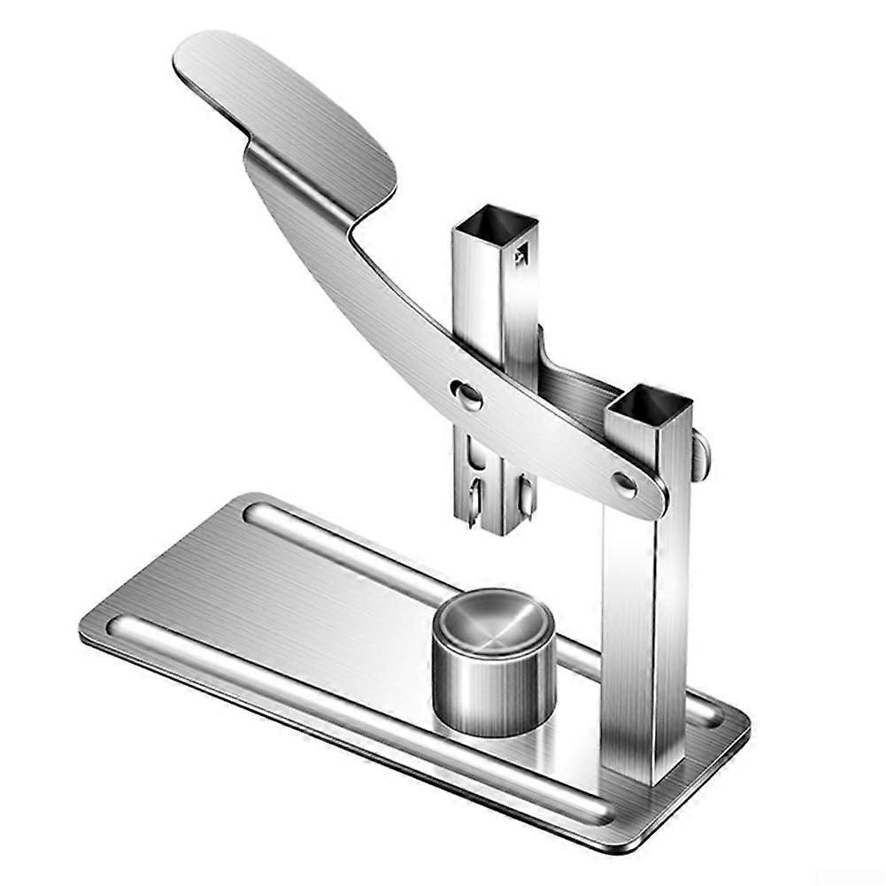 Stainless Steel Chestnut Opener with Ergonomic Comfort Grip, Heavy Duty Walnut Nutcracker Tool