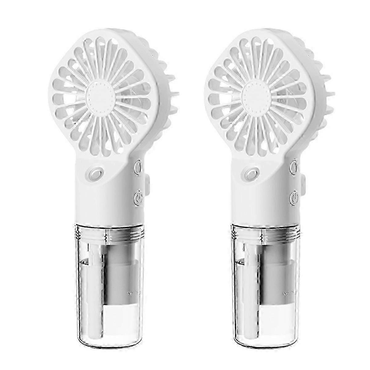 Handheld Fan Portable Rechargeable Handheld Fan White Cs fast