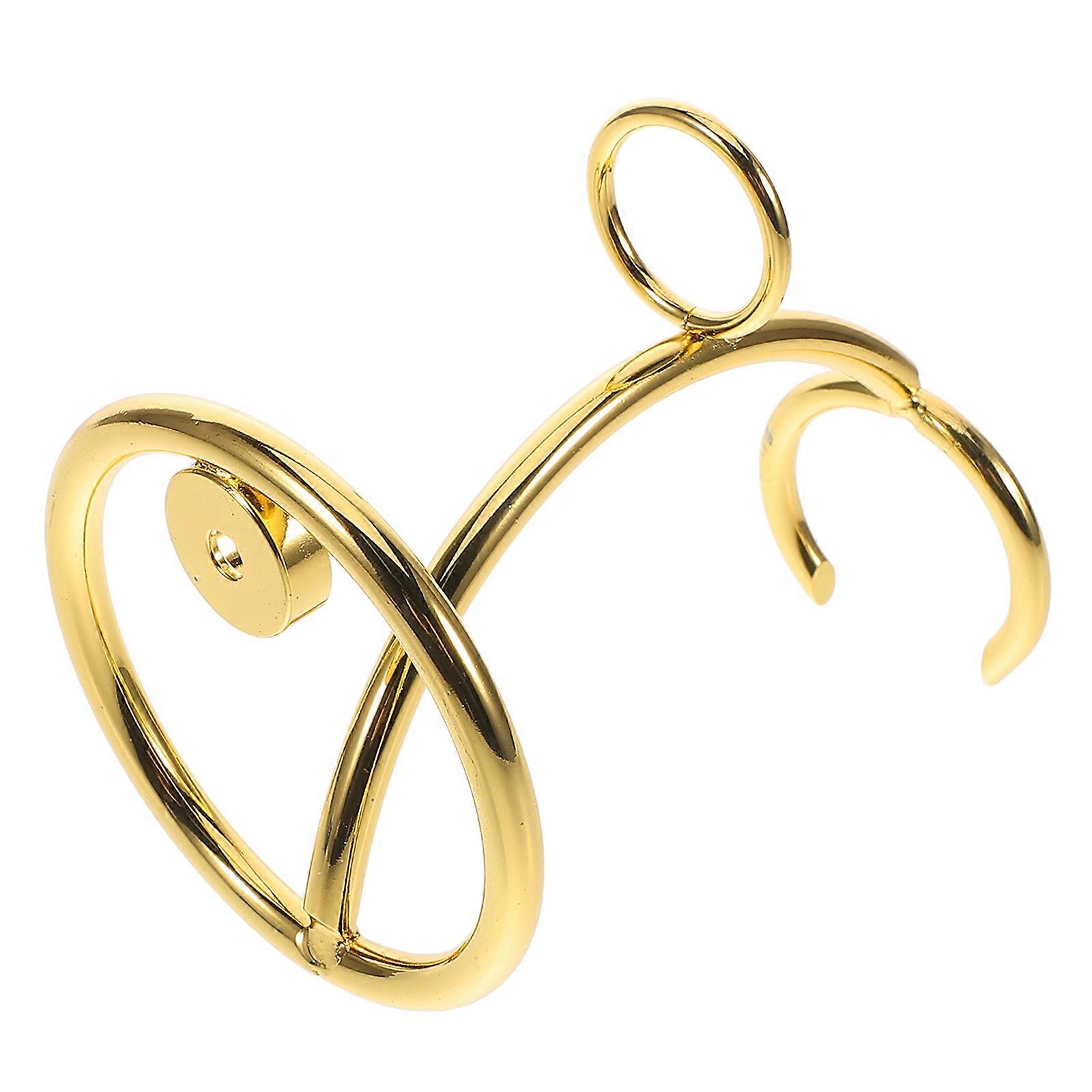 Golden Holder Rack for Bathroom Wall Mounted 1 Stand Storage