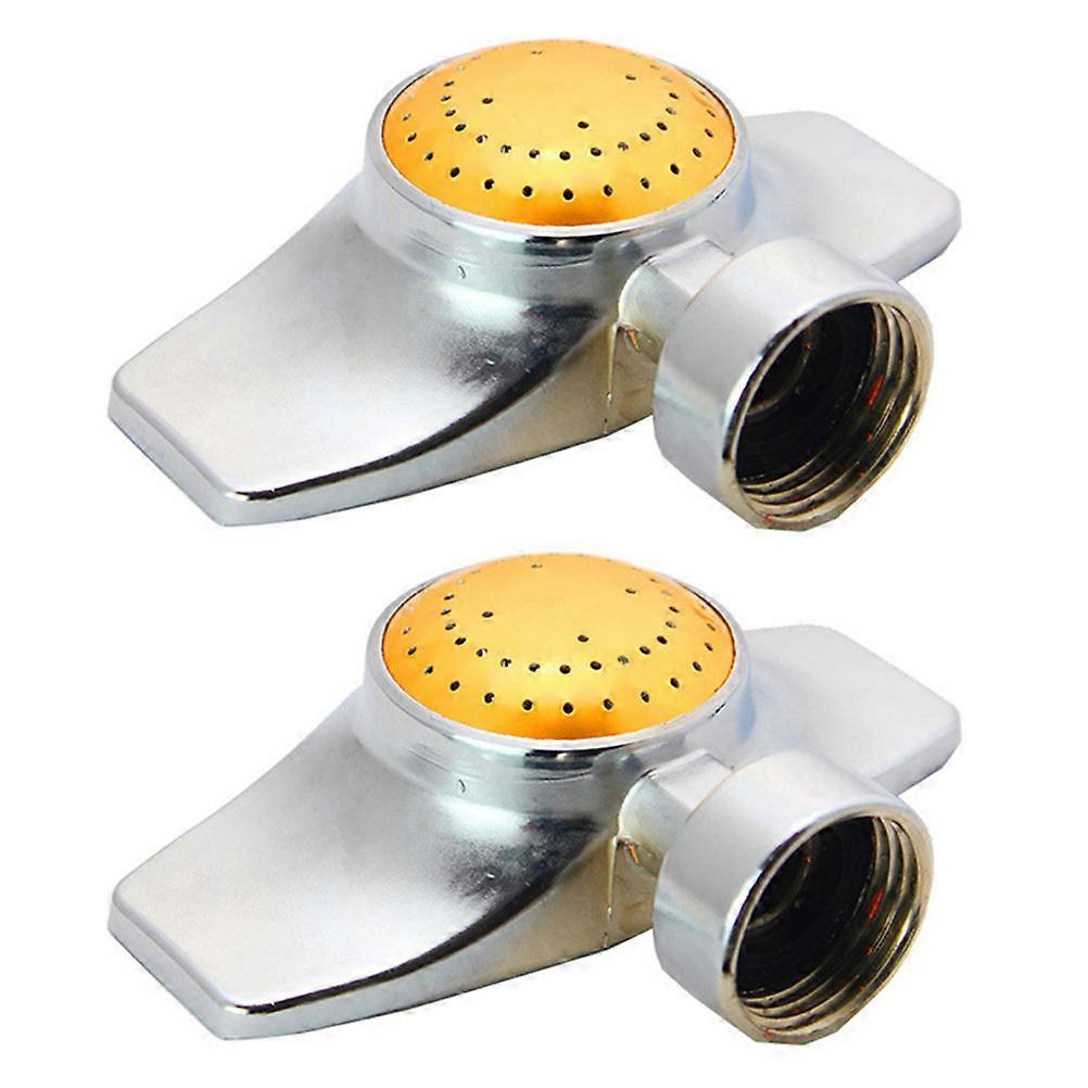 Garden Irrigation Sprinkler Durable Lawn Automatic 360-Degree 2Pcs