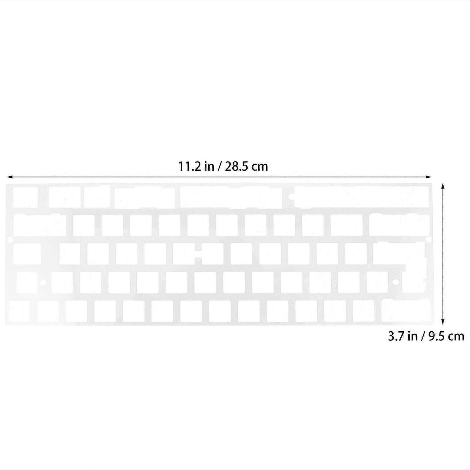 Positioning Board for Keyboard with Splitted Plate Replacement 2.25u Set