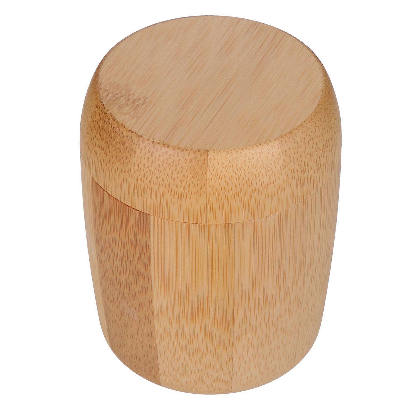 Bamboo Toothpick Dispenser for Home Storage with Multifunction 1Pcs