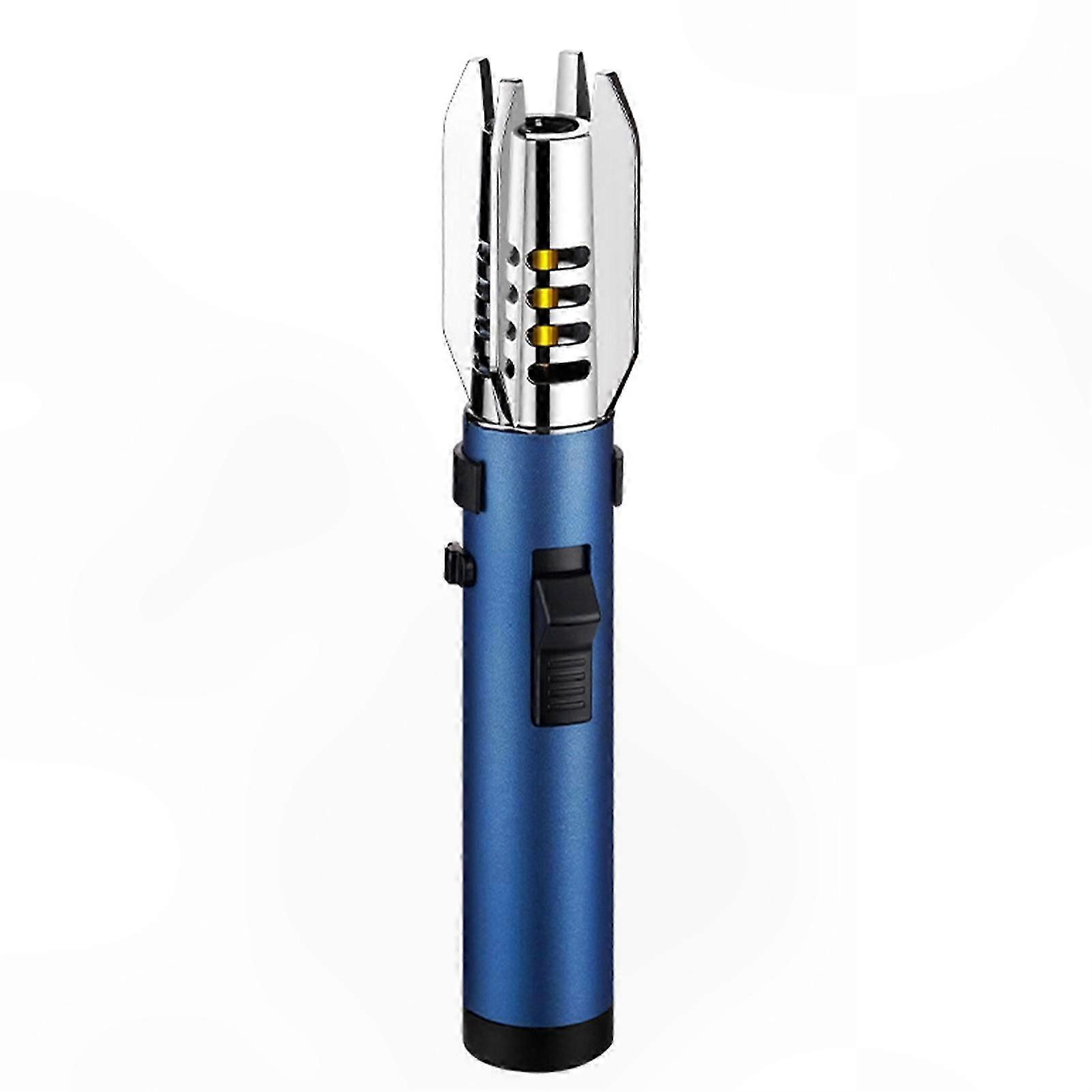 Compact Butane Torch Lighter with Red Flame for Men