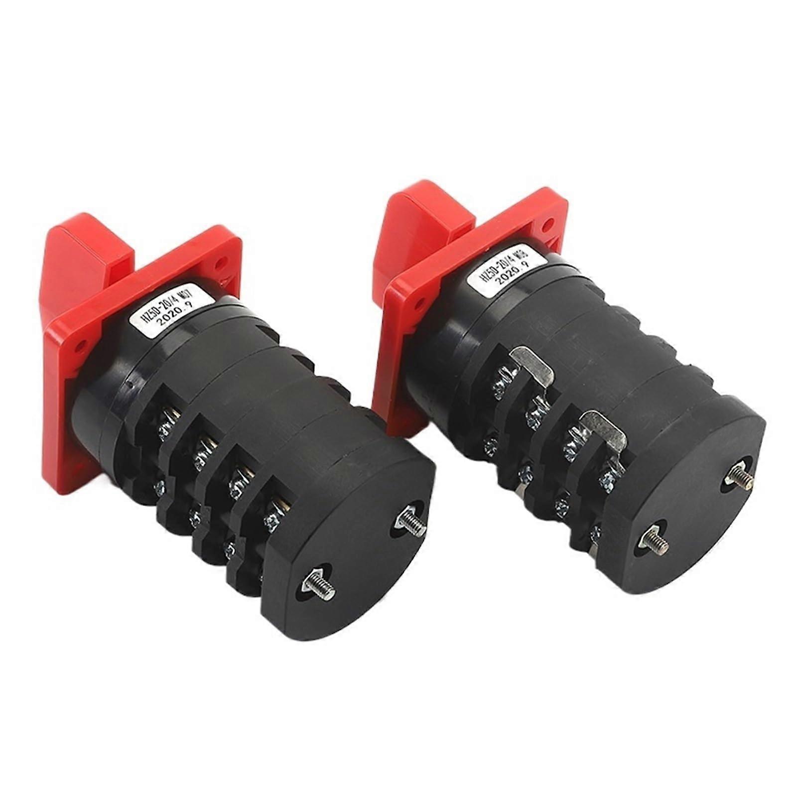 Cam Switch 4 Pole 20A for TwoSpeed Motor and StarDelta Starter Control