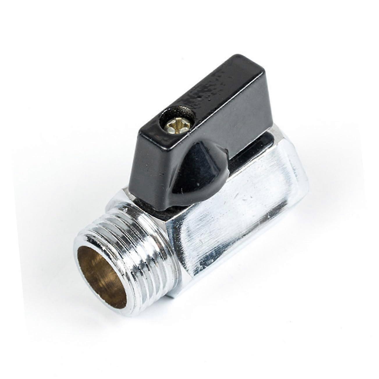 1/2 Inch Brass Ball Valve for Air Compressor, Quick ShutOff, Durable Brass Construction