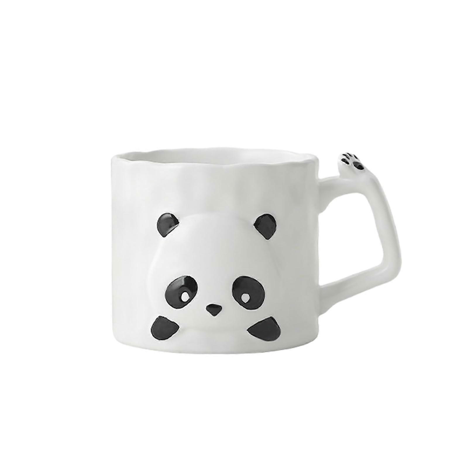 Cute Cartoon Panda Ceramic Mug  Microwave and Dishwasher Safe Coffee Cup
