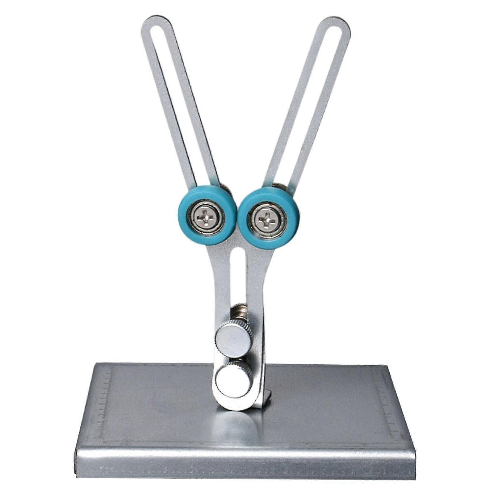 Fishing Rod Dryer Support Stand with Adjustable Height Bracket and Durable Metal Construction