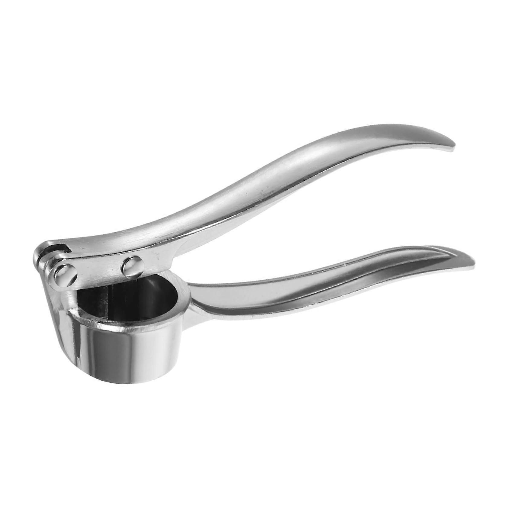 Manual Garlic Press Chopper for Kitchen Efficient Mincing Easy to Use and Clean