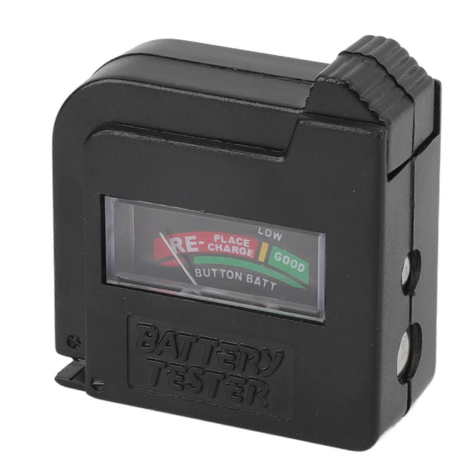 Battery Tester with Digital Display for AA AAA C D 9V, Universal Battery Checker,  Accuracy