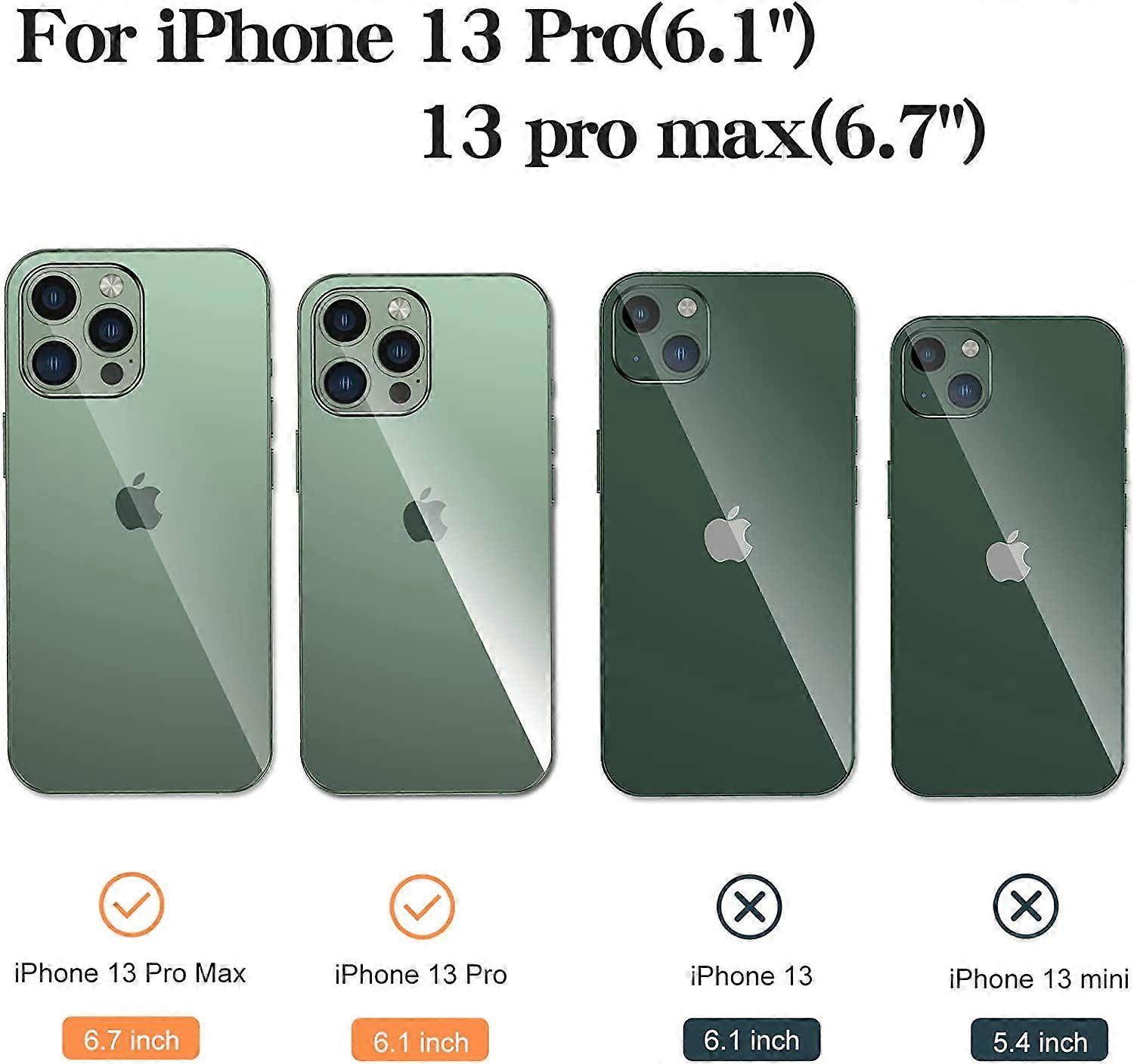 [2 Pack Camera Lens Protector Compatible for iPhone 13 Pro(6.1\\