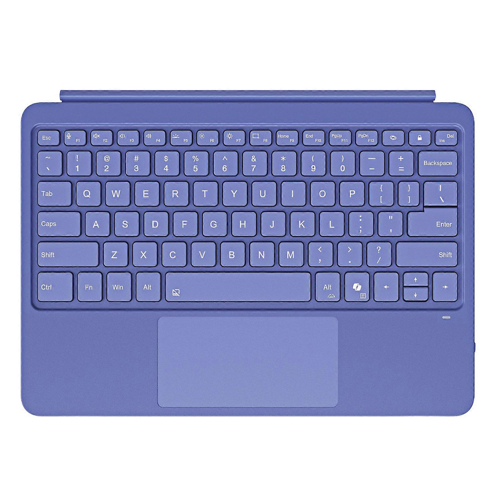 WP-12 For Microsoft Surface Pro 12 Inch Magnetic Wireless Bluetooth-compatible Keyboard with 7-Color
