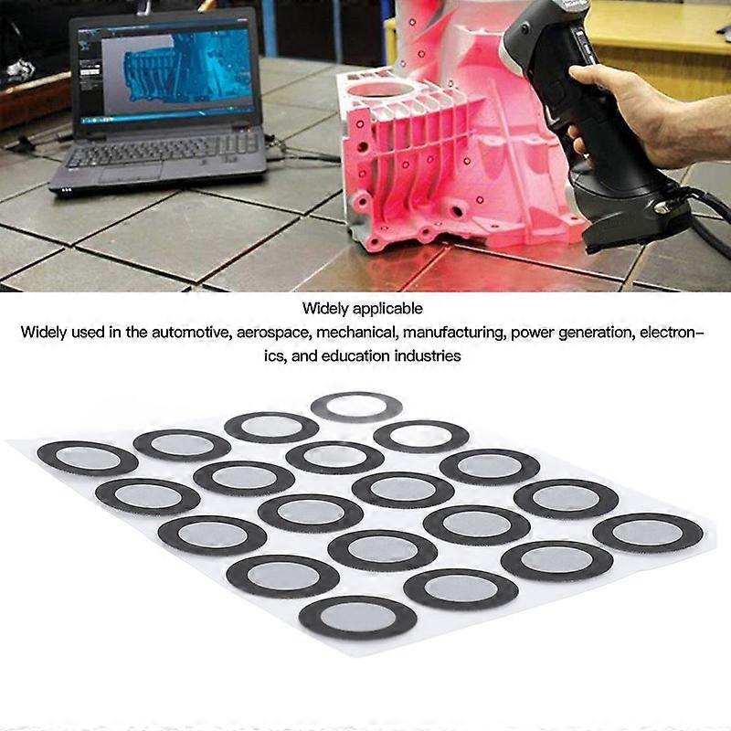 19mm 3D Pcs Tracking Marker Reference OD Scanning 200 ID Precise Point 12mm