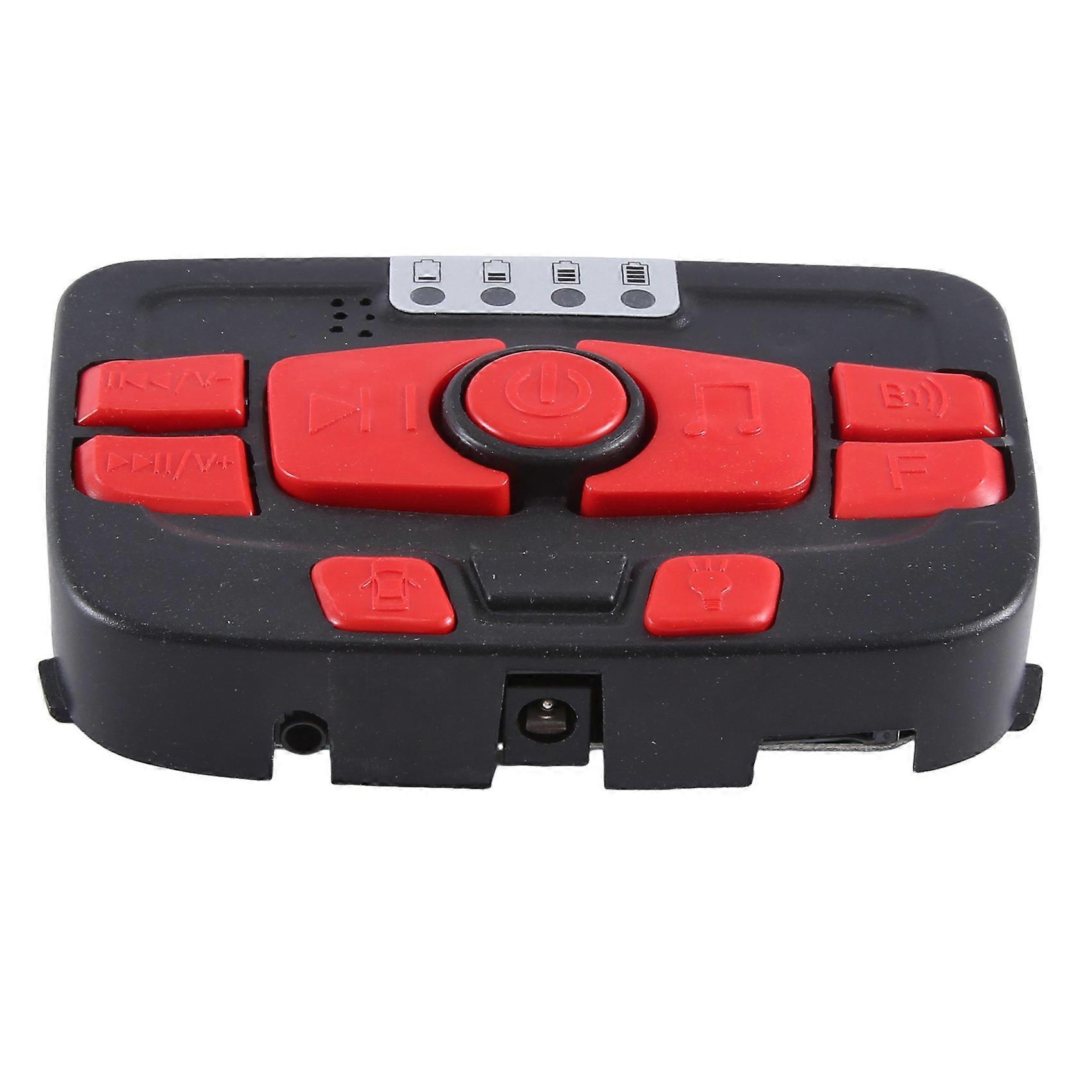24V Children's Electric Vehicle Power Supply Central Control Switch Multi Functional Bluetooth Musi Red Black