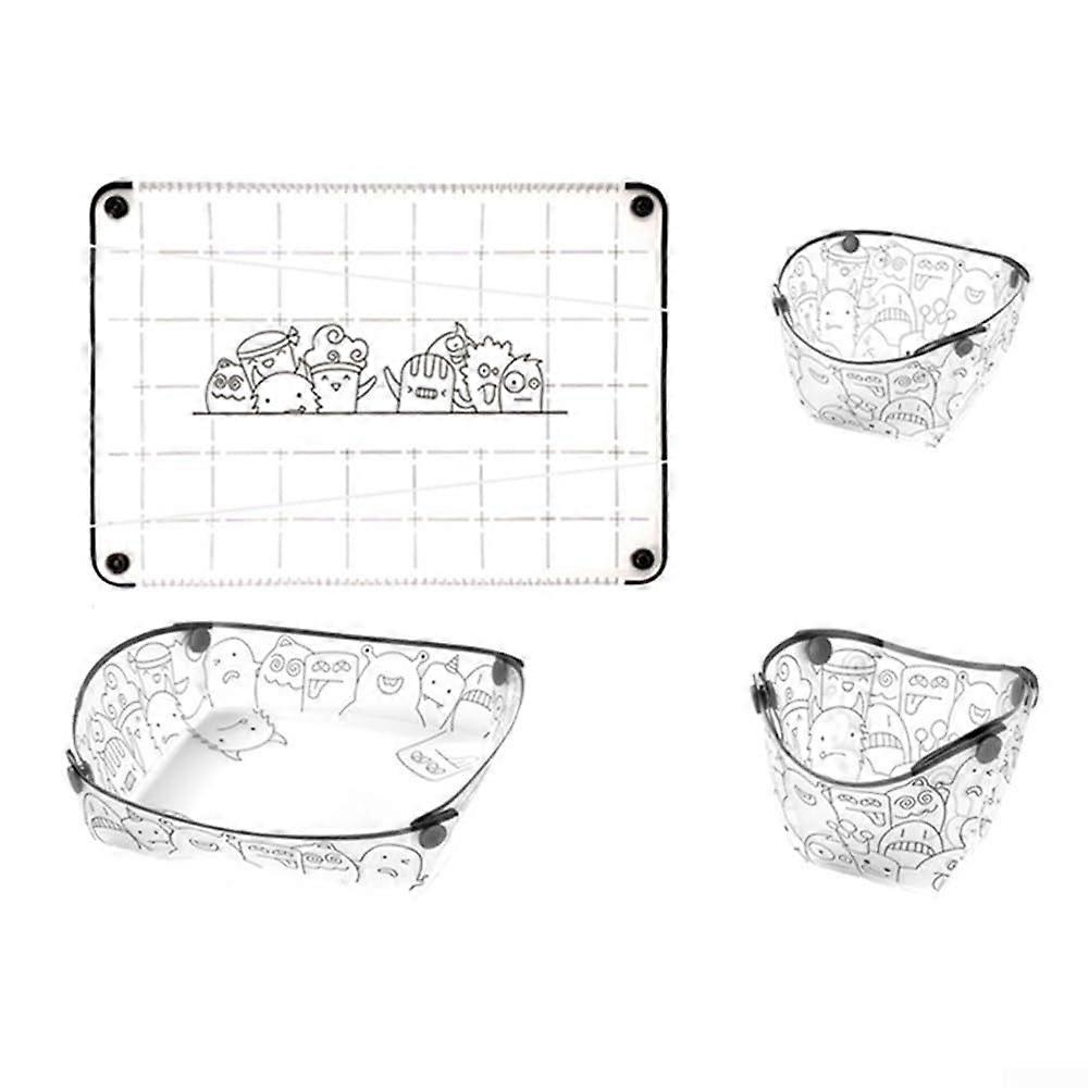 Camping Tableware Set with Foldable Design, Compact Size and Easy Clean Outdoor Dinnerware