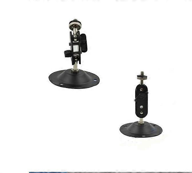 CCTV Camera Wall and Ceiling Mount, Adjustable HeavyDuty Universal Metal Bracket for Security