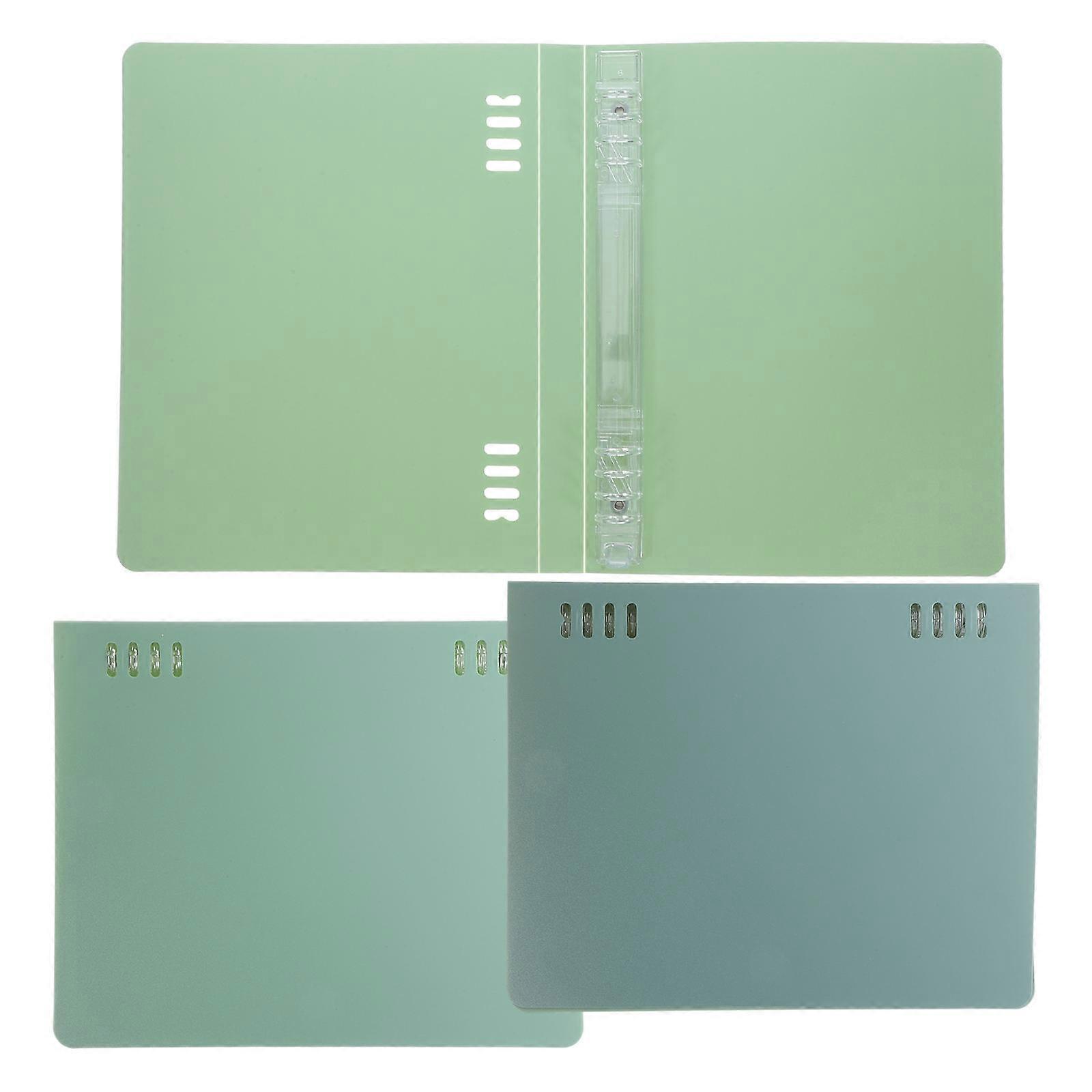 Multi-Use Loose Leaf Binder Cover for Daily Use 3Pcs PP Material