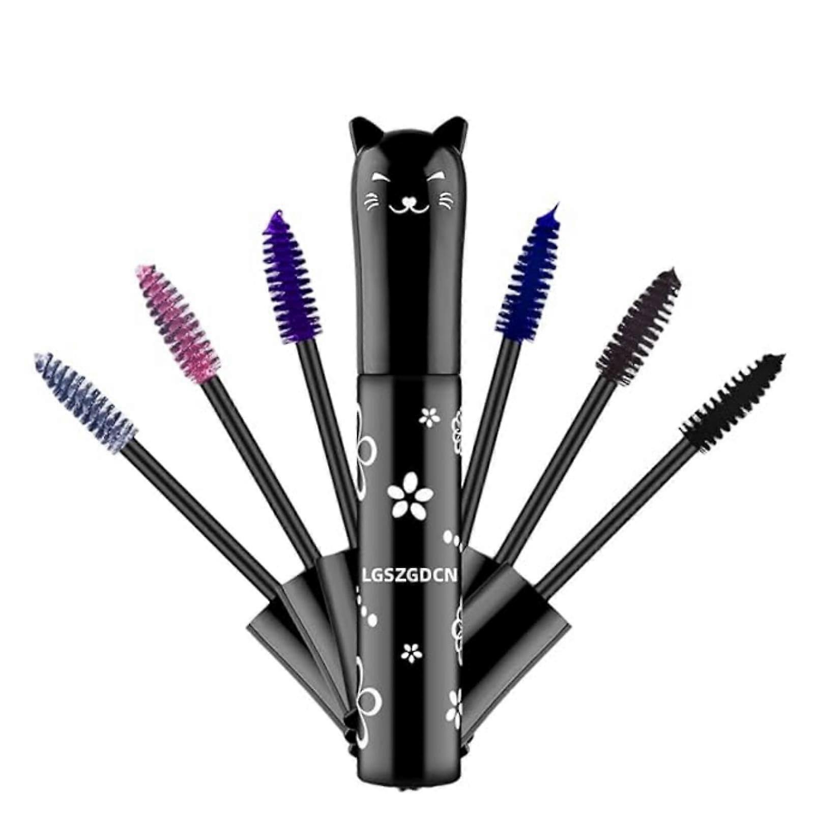 Black Mascara Extension Effect with Buildable Volume and Precision Applicator, Deep Black Finish