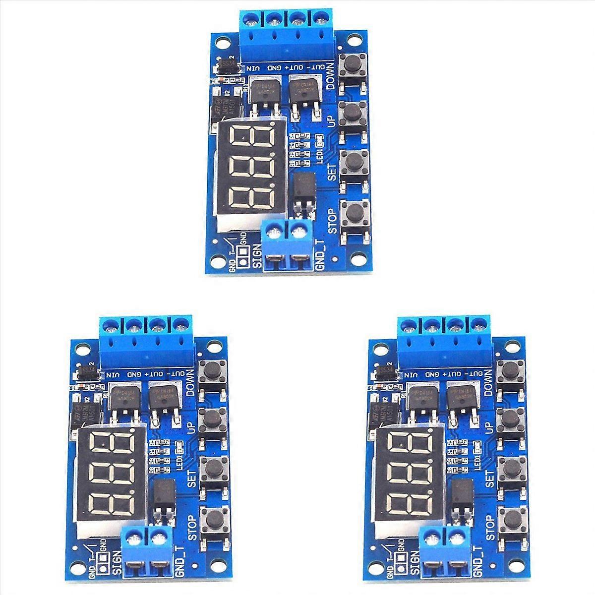 Timing Delay Relay Switch Circuit Dual Mos Tube Control Board Module