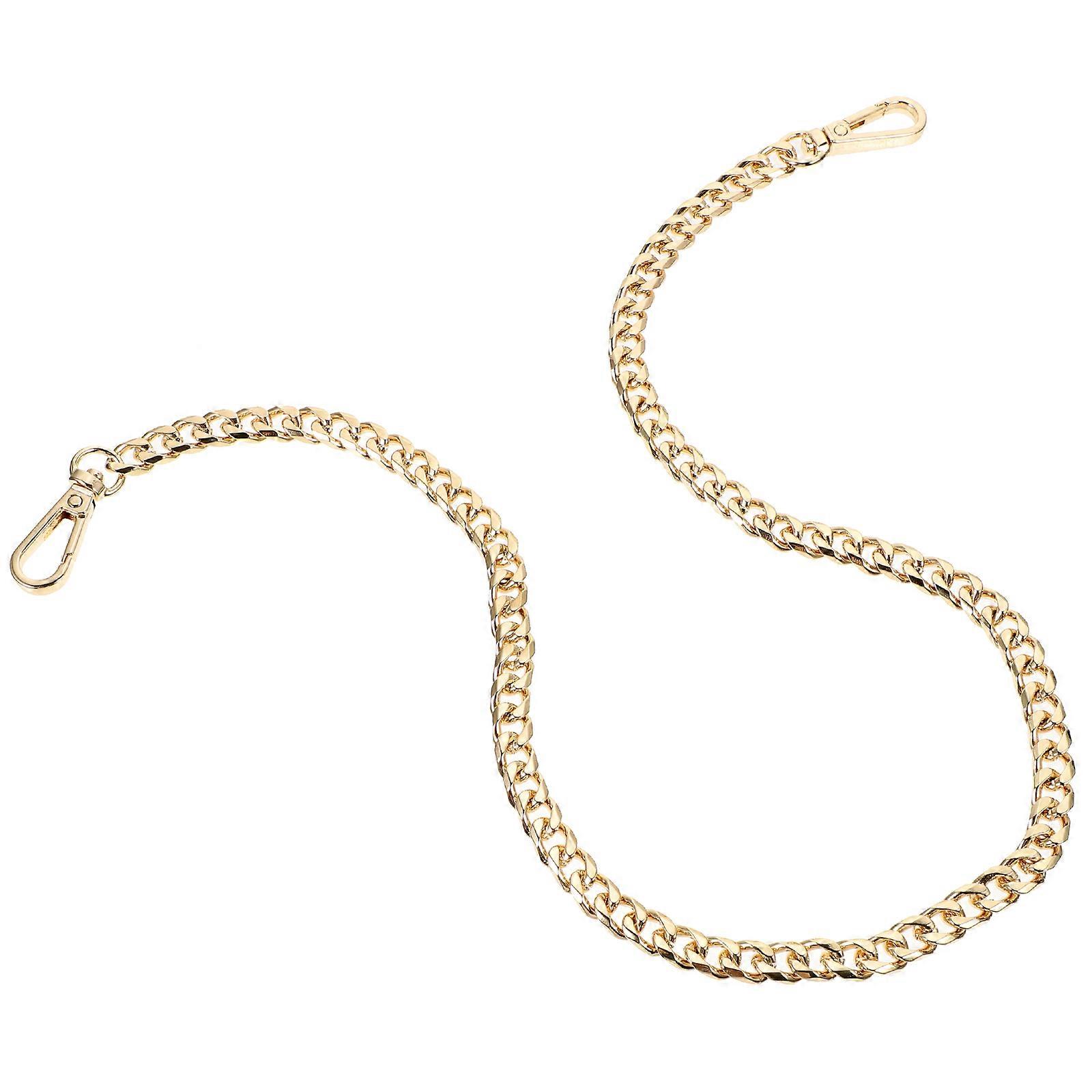 Flat Metal Chain for Bag Use with Multi-Use Handbag Strap