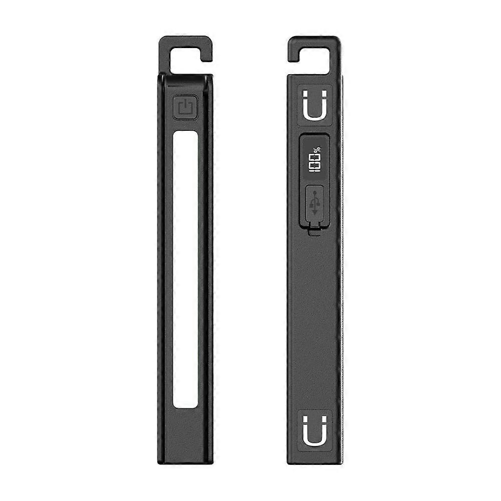 LED Work Light Set USBC Rechargeable Magnetic Base 180° Adjustable Flashlight for Camping