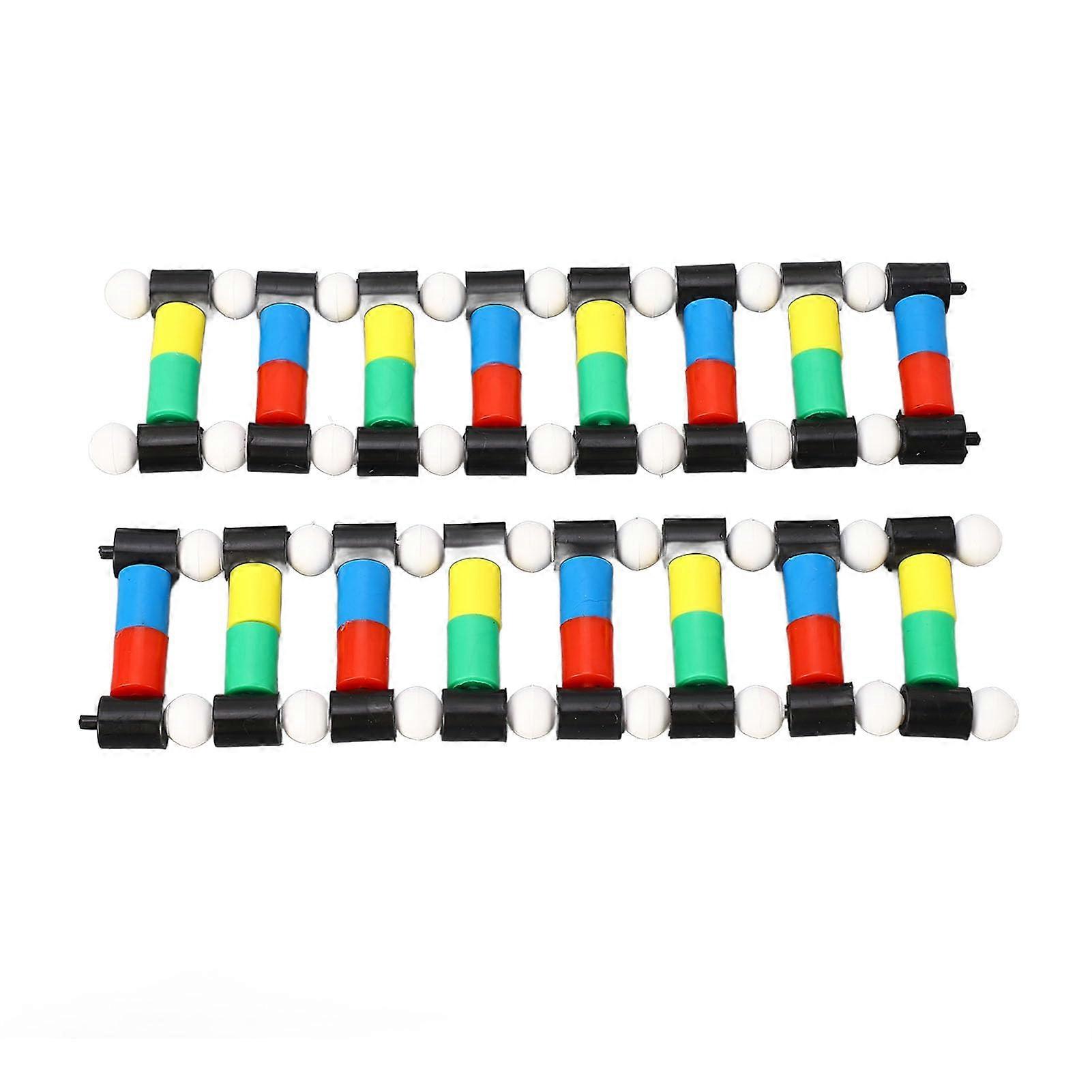 DNA Model Kit with Interactive Color Coding, PVC Double Helix Structure for Classroom Teaching