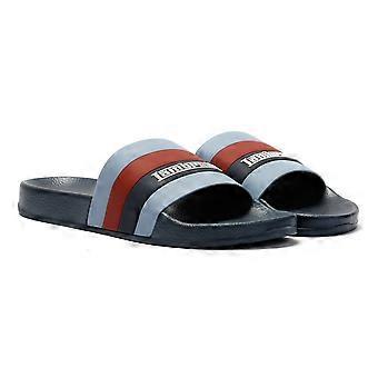 Lambretta Prince marineblauwe herenslippers