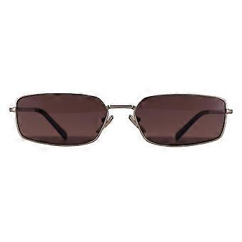 Okulary przeciwsłoneczne Prada PRA60S ZVN80T Pale Gold Black Chocolate
