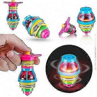 Leuchtende, drehbare UFO-Spielzeuge (4er-Set)