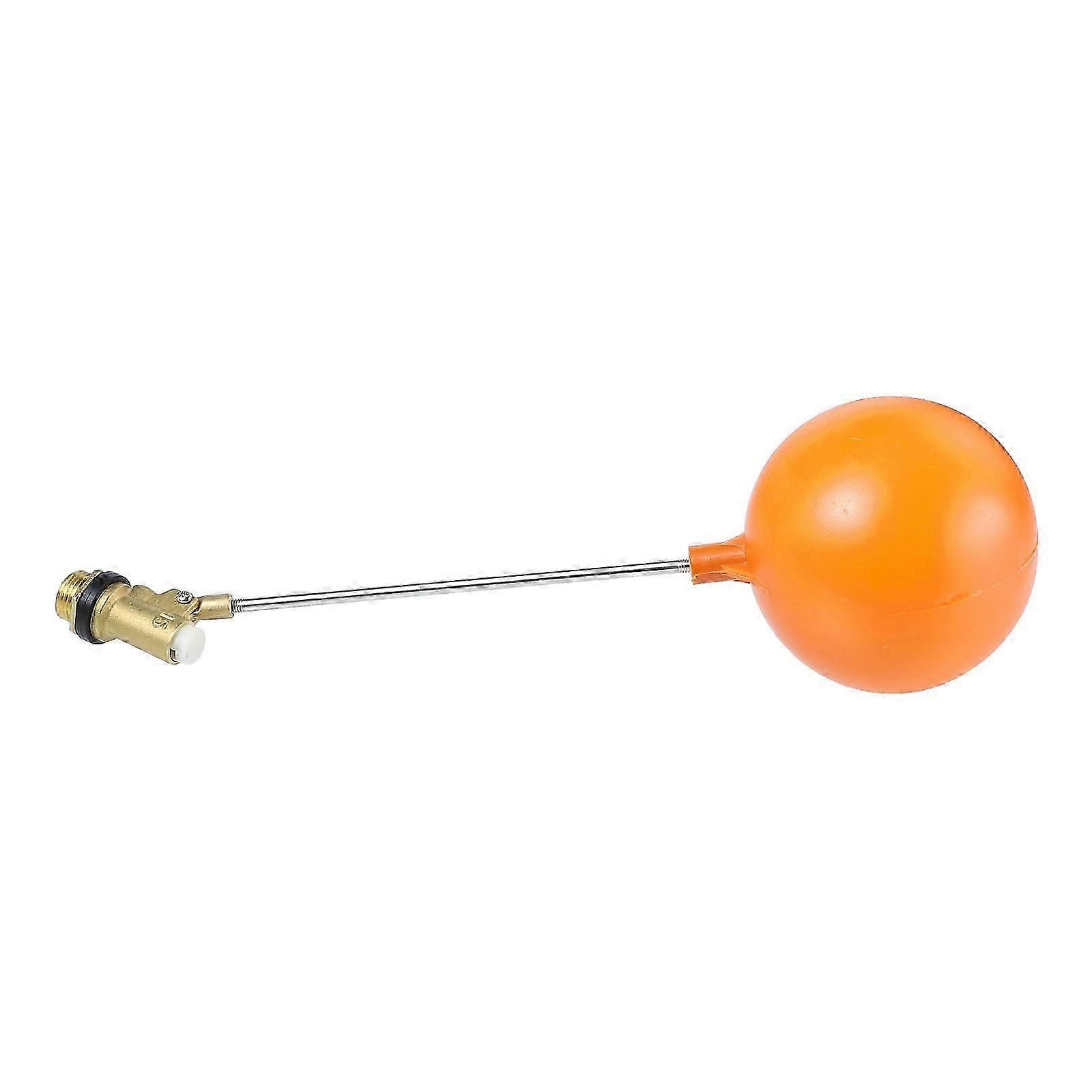 Orange Water Level Controller Floating Ball for Water Tower 1Pcs Plastic Sensor