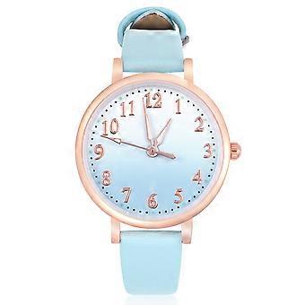 Noctilucent Orologio da polso per bambini Orologio al quarzo decorativo orologio al quarzo luminoso Orologio con cinturino in pelle