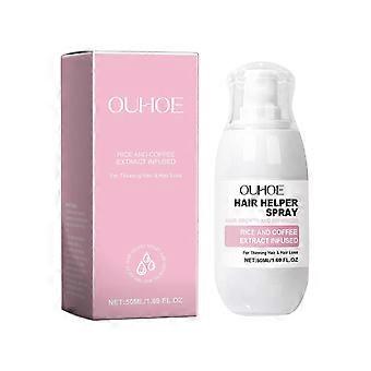 Voedende Koffie & Rijst Haarspray - Hydrateert, Stimuleert Groei & Beschermt - 50ml