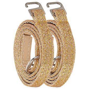 Heels Straps Prevent Dropping Enhance Comfort Golden 60x1cm 1 Pair