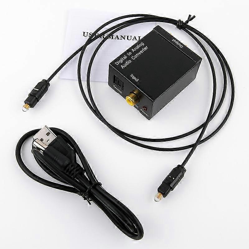 Med 3,5 mm digital til lydkonverterer