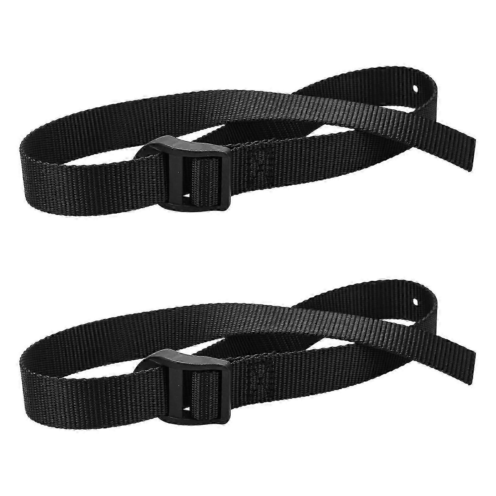 Rowing Machine Foot Straps Compatible with Concept 2 Rower (Models: D  E)  Pack of 2