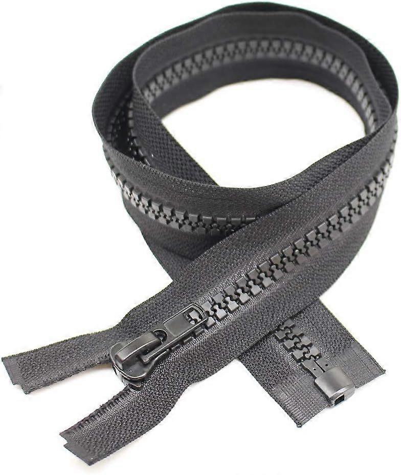 2PCS #10 32 Inch Separating Jacket Zippers