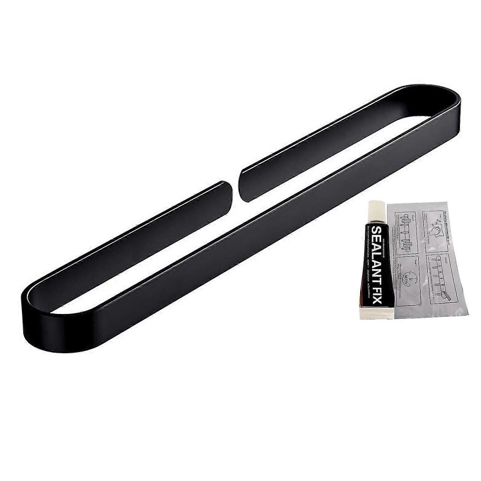 Modern Smooth Save Space Round Self Adhesive Convenient U Shape Towel Holder