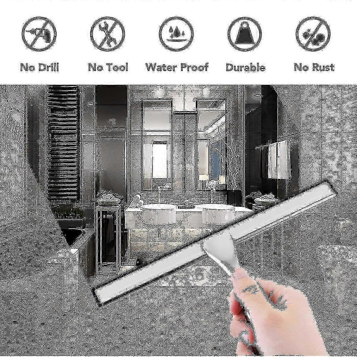 Stainless Steel Window Squeegee Shower Cleaner