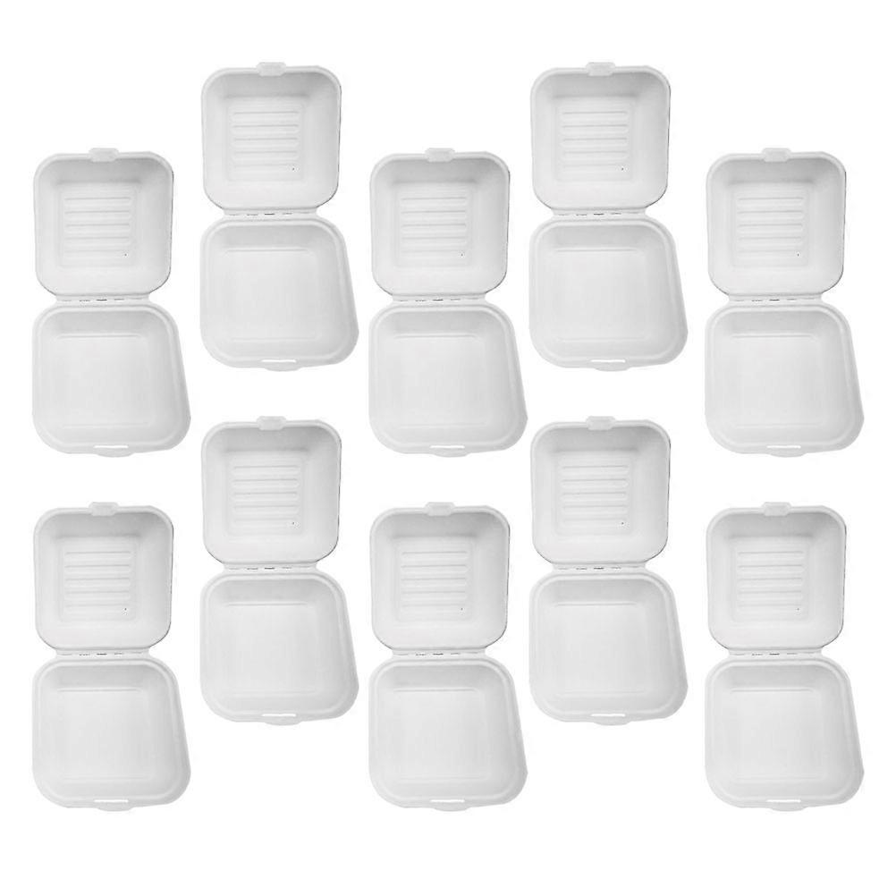 White Takeout Made from Paper Pulp for Wrapping 20Pcs