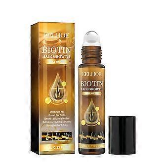 Rullo per capelli alla biotina 10 ml Ingredienti delicati nutrono e idratano i capelli rendendoli lisci e lucenti