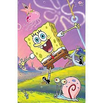 2008 VIACOM SPONGEBOB SQUAREPANTS 10 Jigsaw Puzzle FSX-348