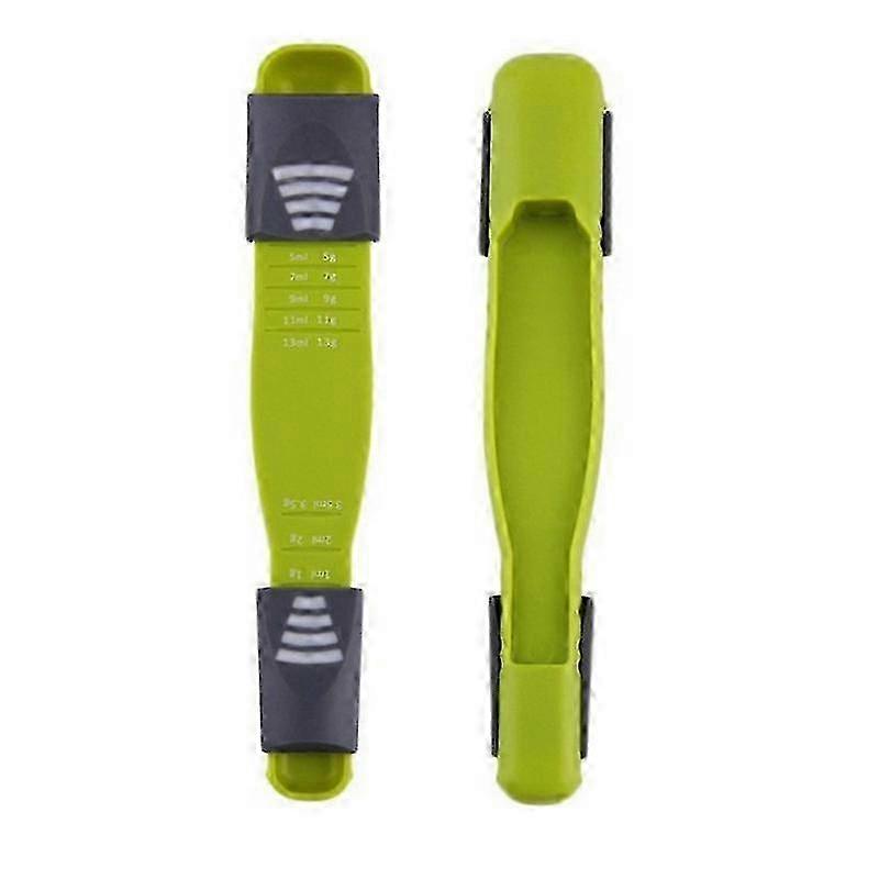 Adjustable Measuring Spoon Set - 2 Pcs for Precise Cooking & Baking