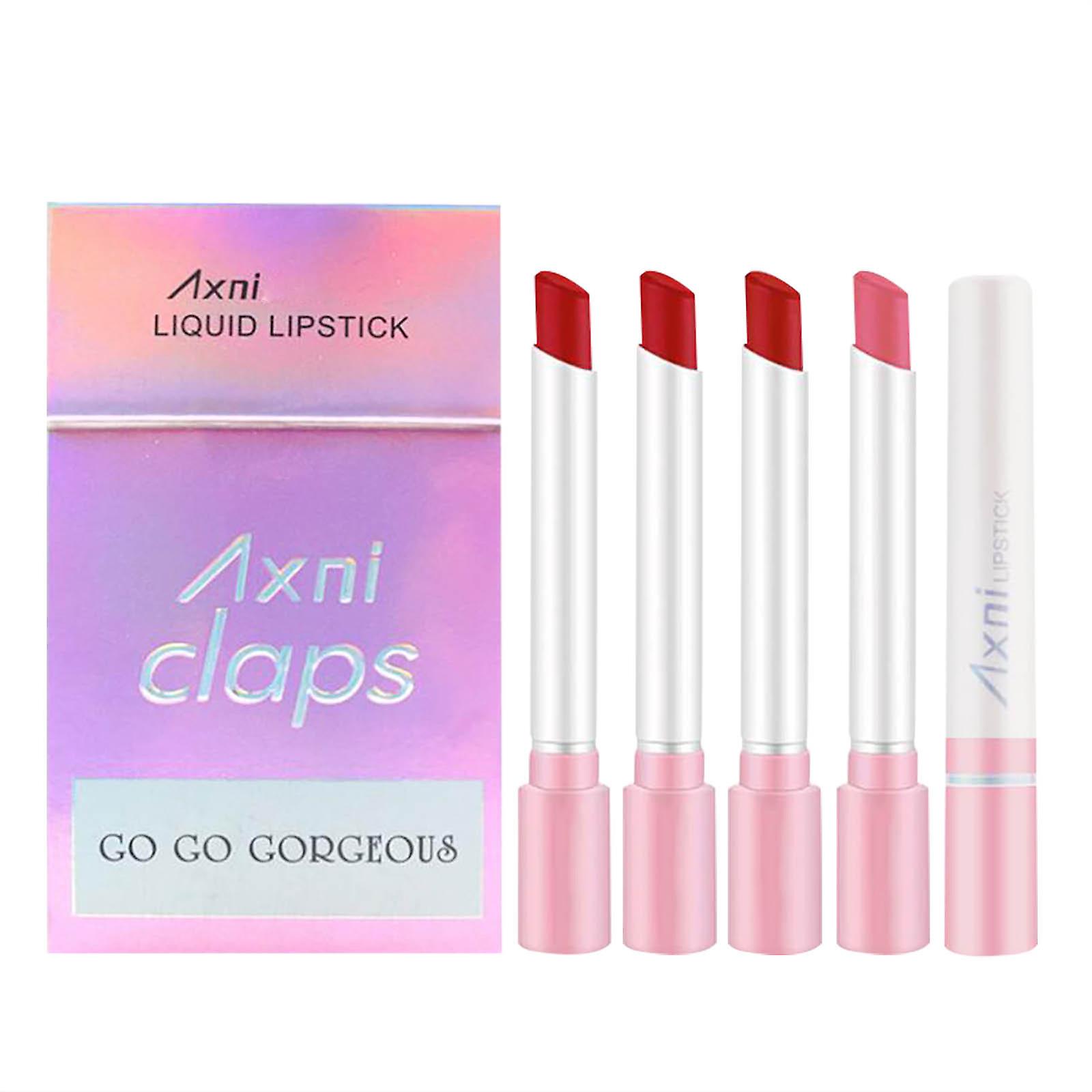 Lipstick On Clearance Lip Oil Lipstick 4 Sets Of Moisturizing And Waterproof Lip Gloss Does Not Fade
