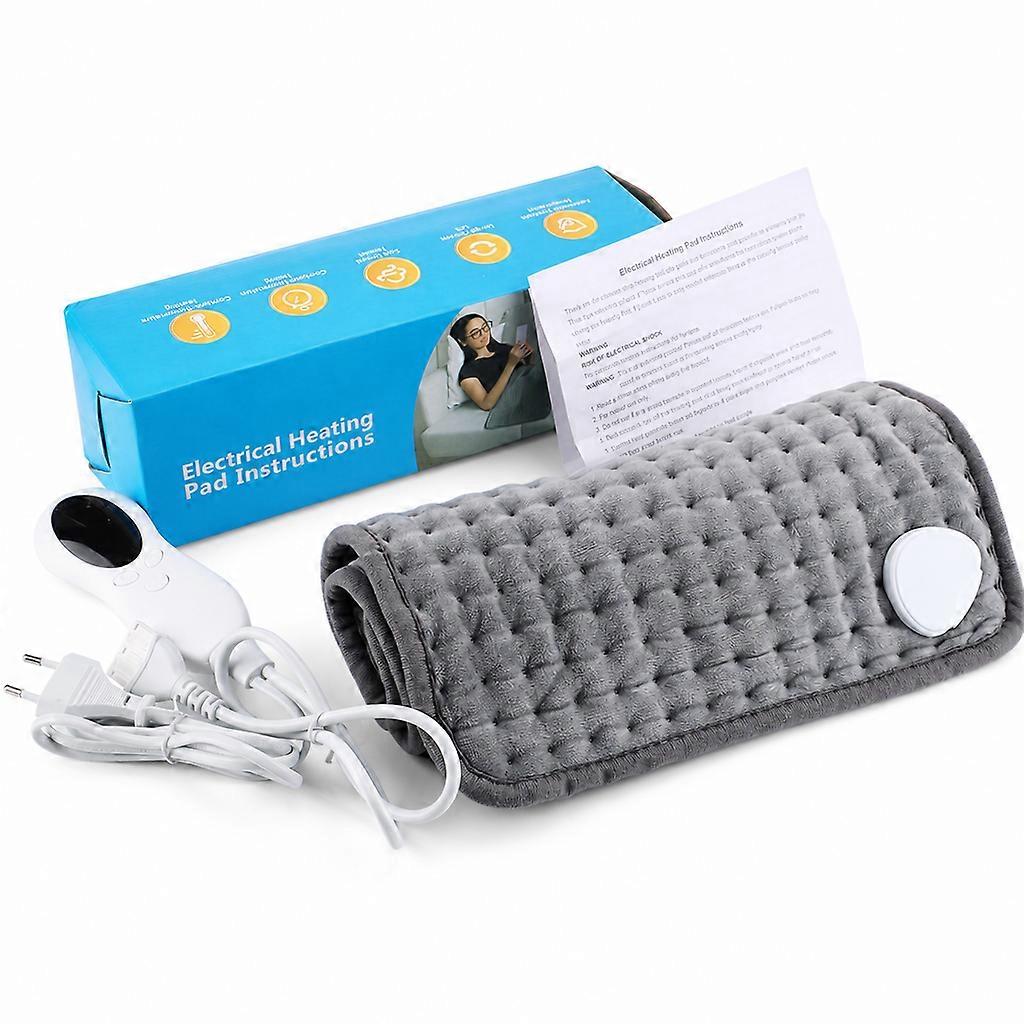 Grey Electric Heating Pad with EU Plug   YQ