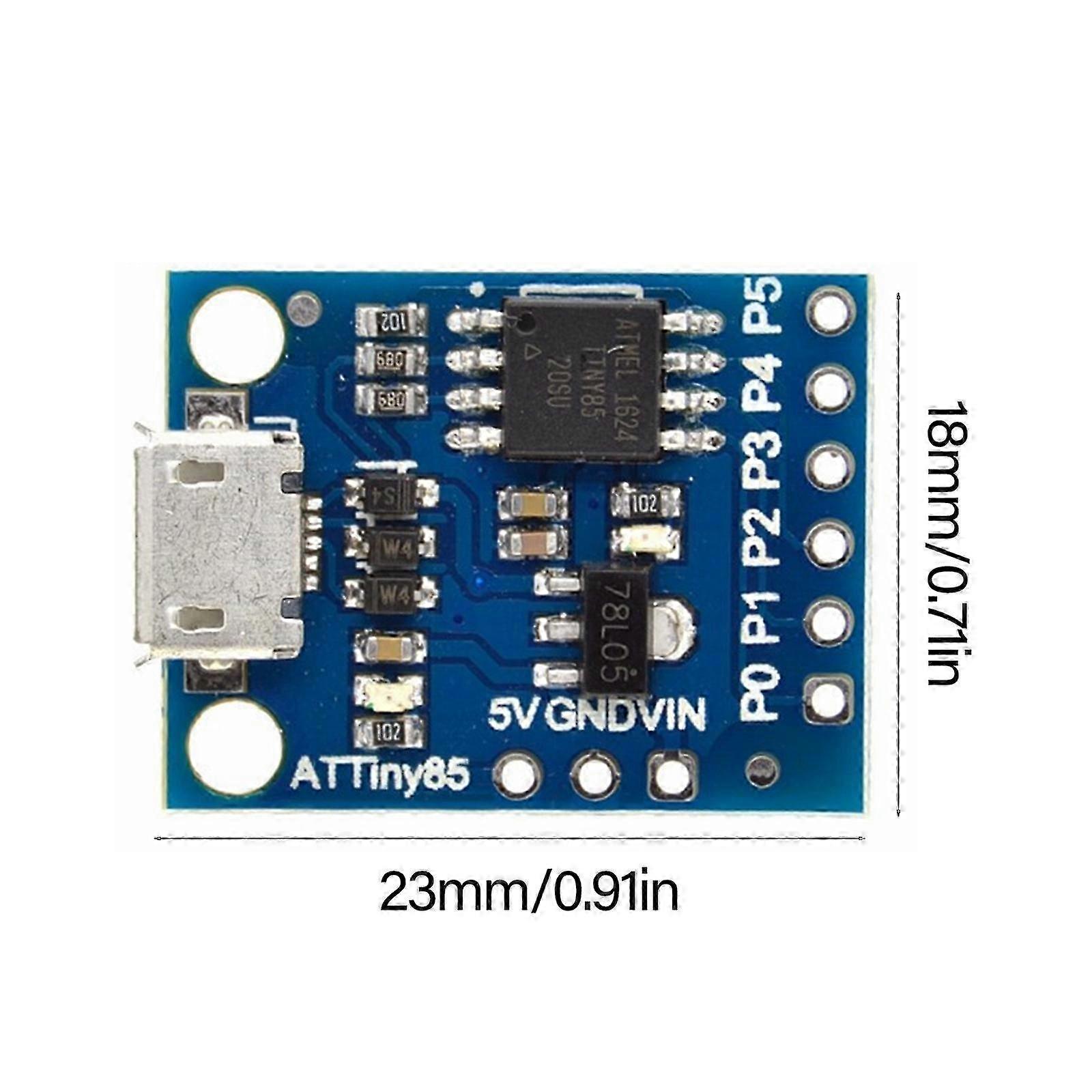 2Pcs Digispark USB Development Boards Cost Effective Solution compatible with Microcontroller Projects and Prototyping